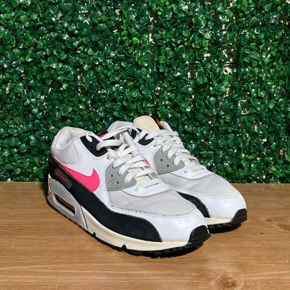Nike Air Max 90 Essential White Pink, 9 - Picture 2 of 4